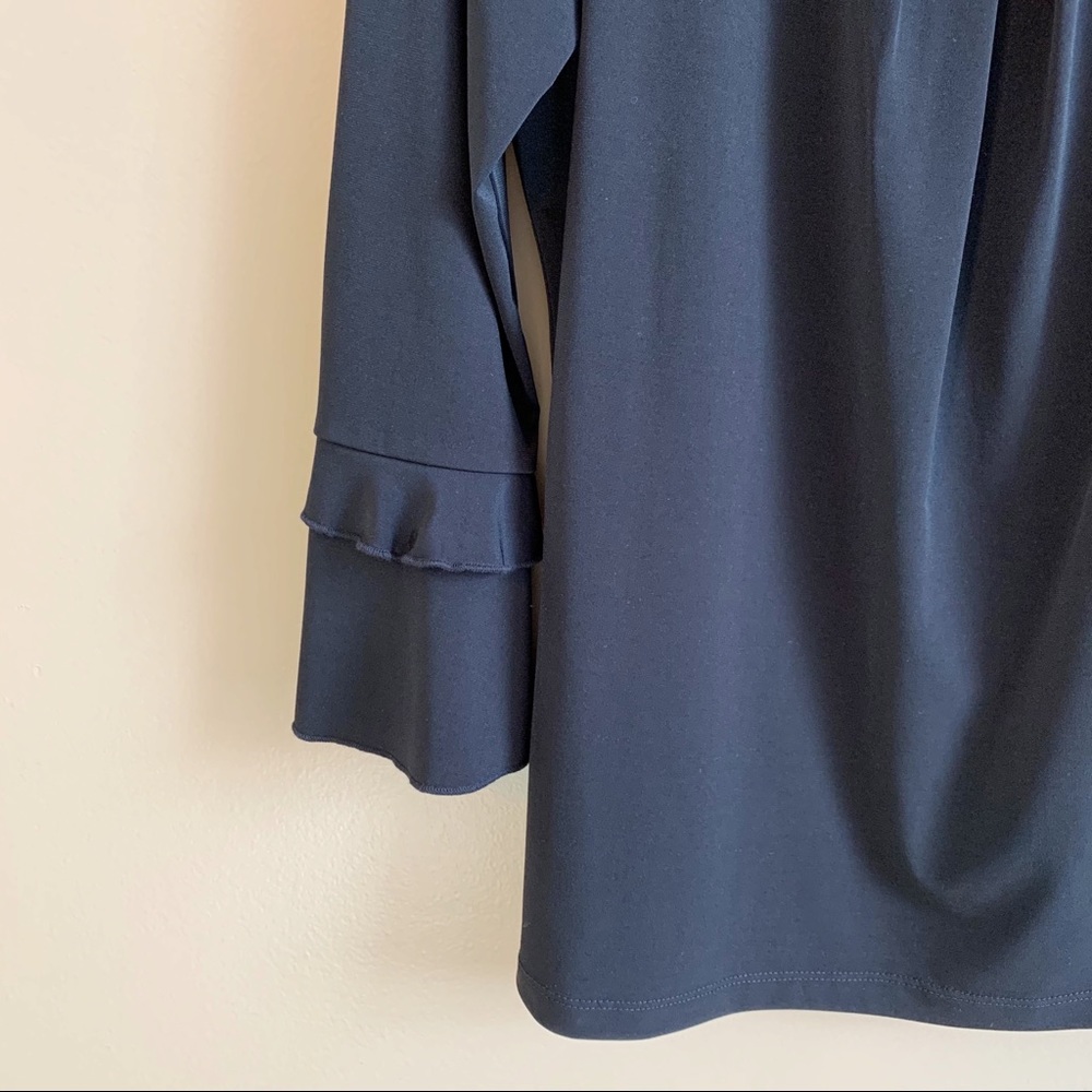 Karl Lagerfeld career blouse ruffle RELISTED - Picture 3 of 4